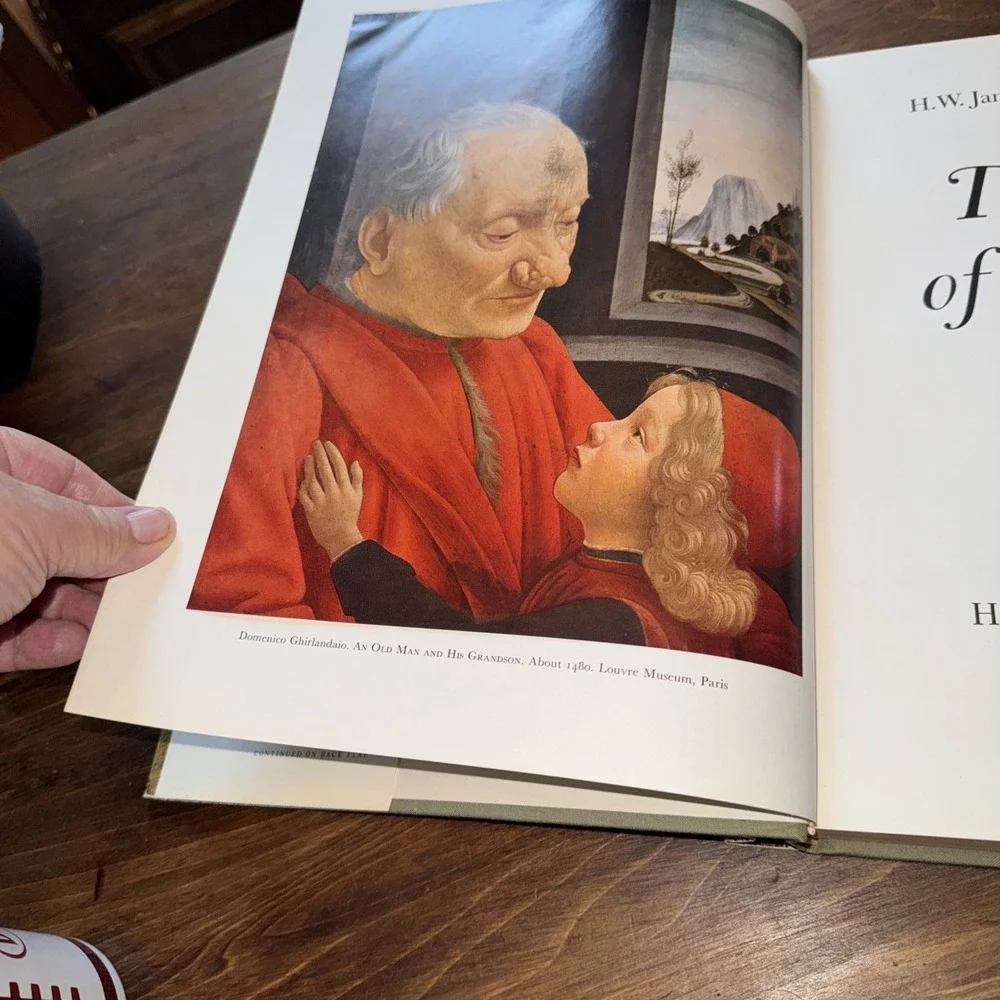 The Story of Painting Janson Hardcover book Coffee Table